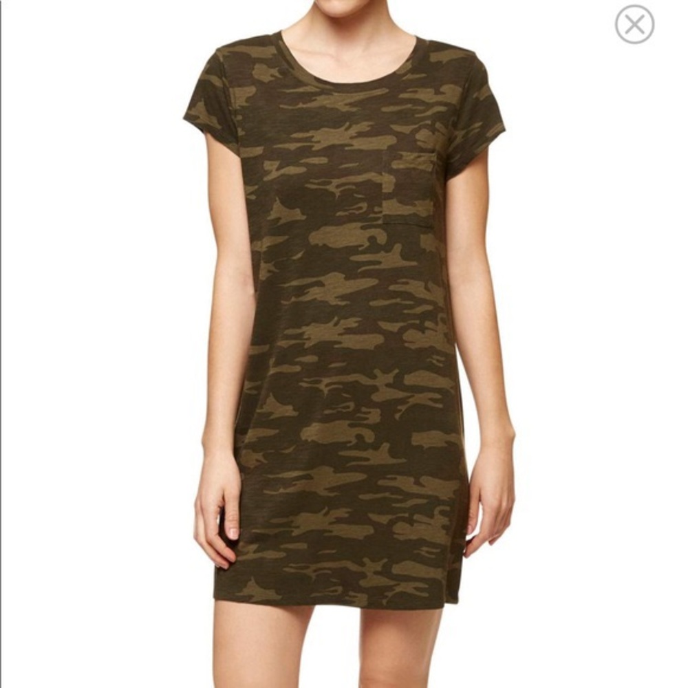 Sanctuary camo tshirt dress